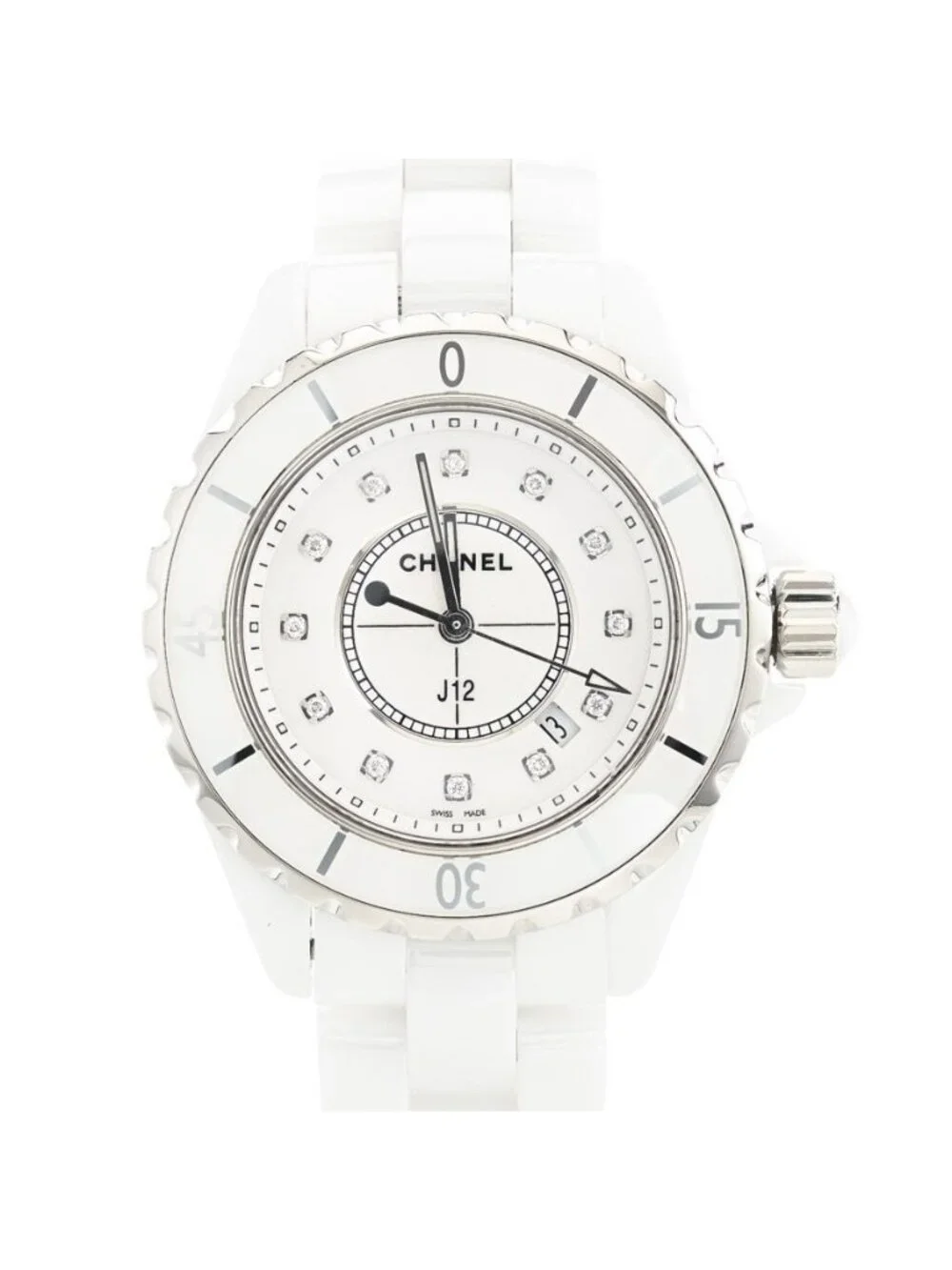 Chanel Watch 33 White